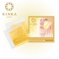 Салфетки из косметического золота KINKA Gold Leaf for Beauty 24K 20шт