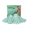 Увлажняющие перчатки и носки с экстрактом алоэ вера цвет зеленый
