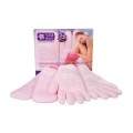Увлажняющие перчатки и носки с экстрактом лаванды цвет розовый