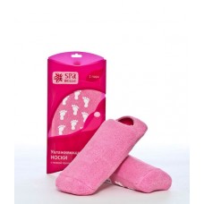 Увлажняющие носки с гелевой пропиткой цвет розовый